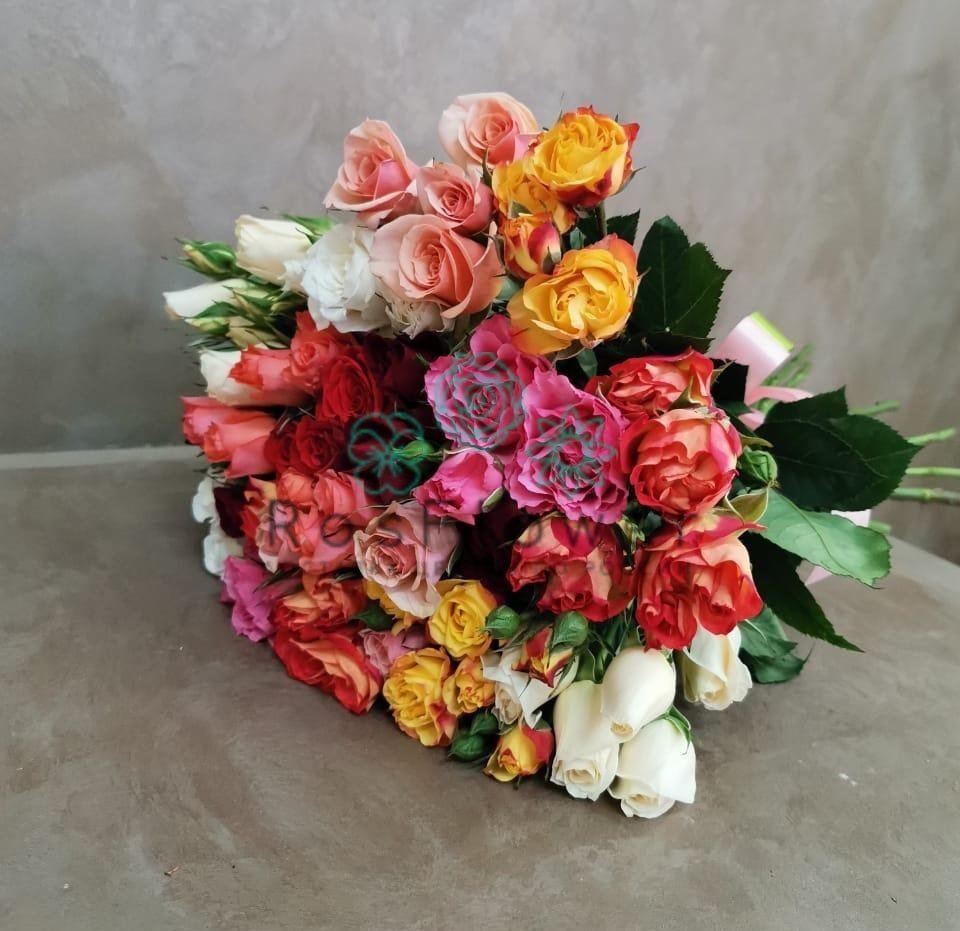 Букет цветов из: Розы в Кукарино