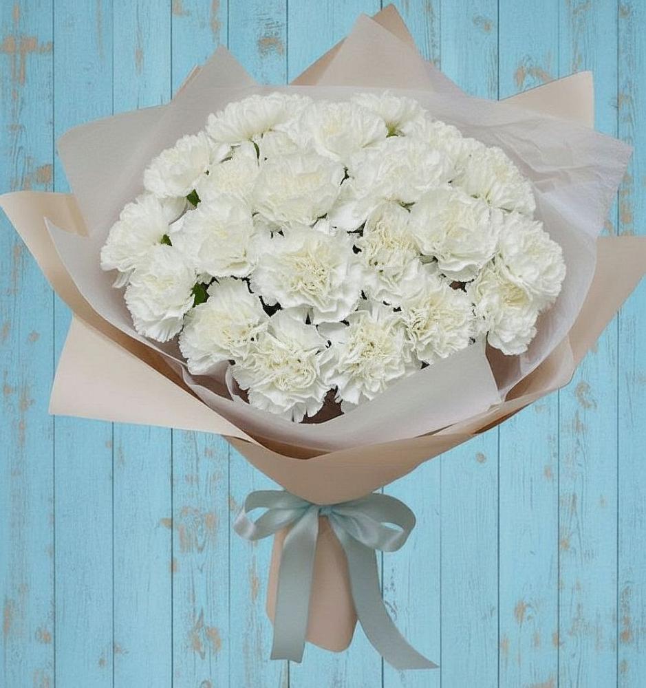 Букет цветов из: Гвоздики в Кукарино