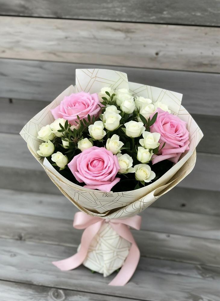 Букет цветов из: Розы в Кукарино