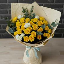 Букет цветов из:  Розы в Кукарино