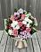 Букет цветов из: Альстромерии, Гвоздики, Розы и Хризантемы в Кукарино
