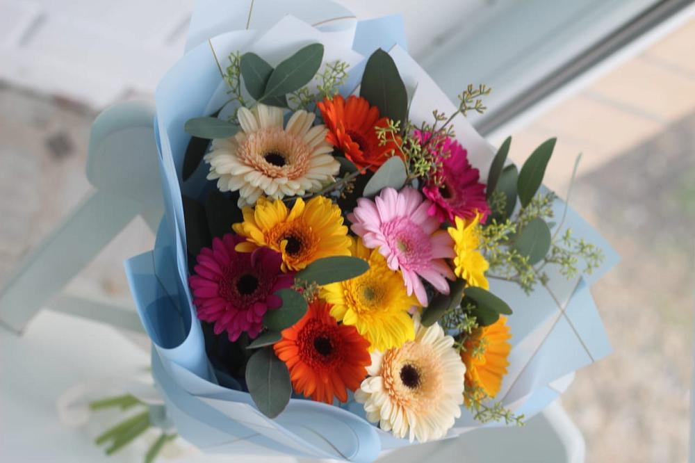 Букет цветов из: Герберы в Кукарино