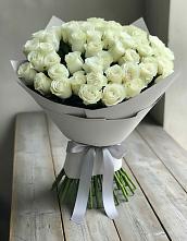 Букет 35 Белых роз в Кукарино