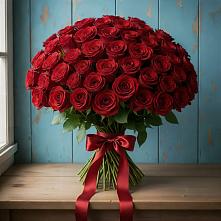 Букет Красные розы Блэк Меджик в Кукарино