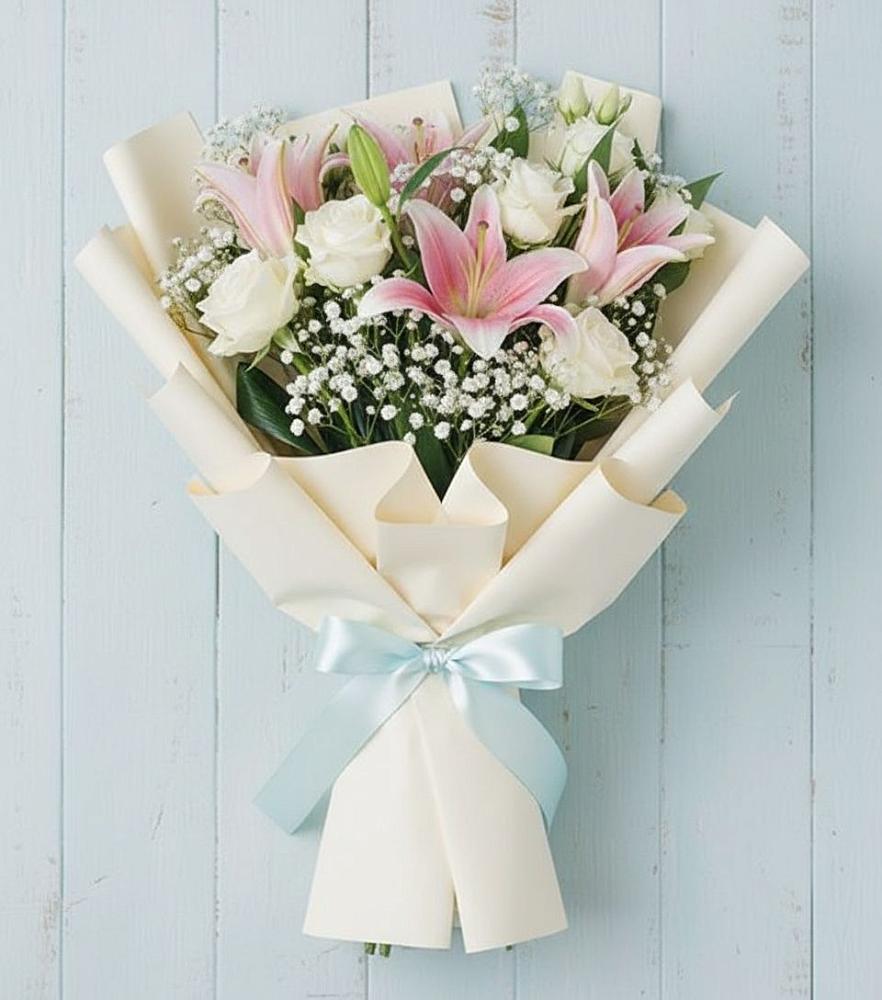 Букет цветов из: Лилии в Кукарино