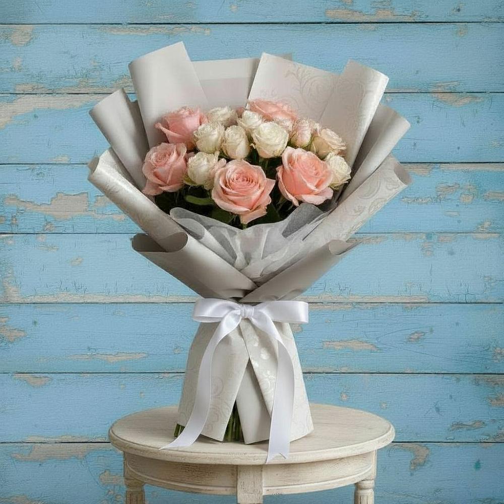 Букет цветов из: Розы в Кукарино