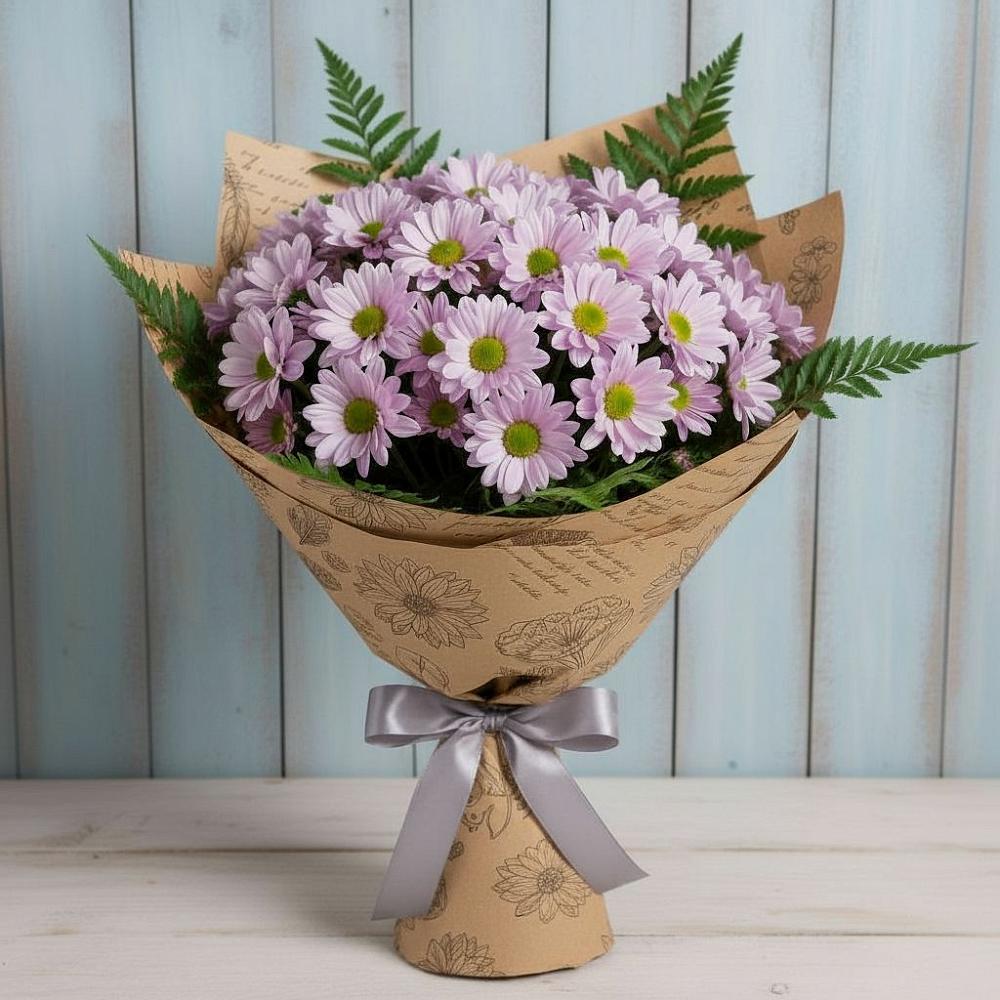 Букет цветов из: Хризантемы в Кукарино