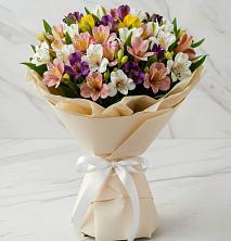 Букет цветов из:  Альстромерии в Кукарино