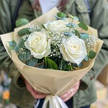Букет Нежные грёзы в Кукарино Букет цветов из: Розы в Кукарино