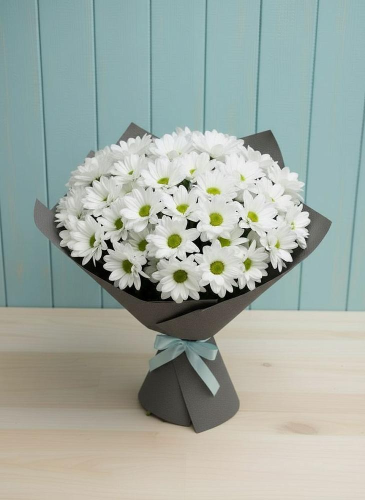 Букет цветов из: Хризантемы в Кукарино