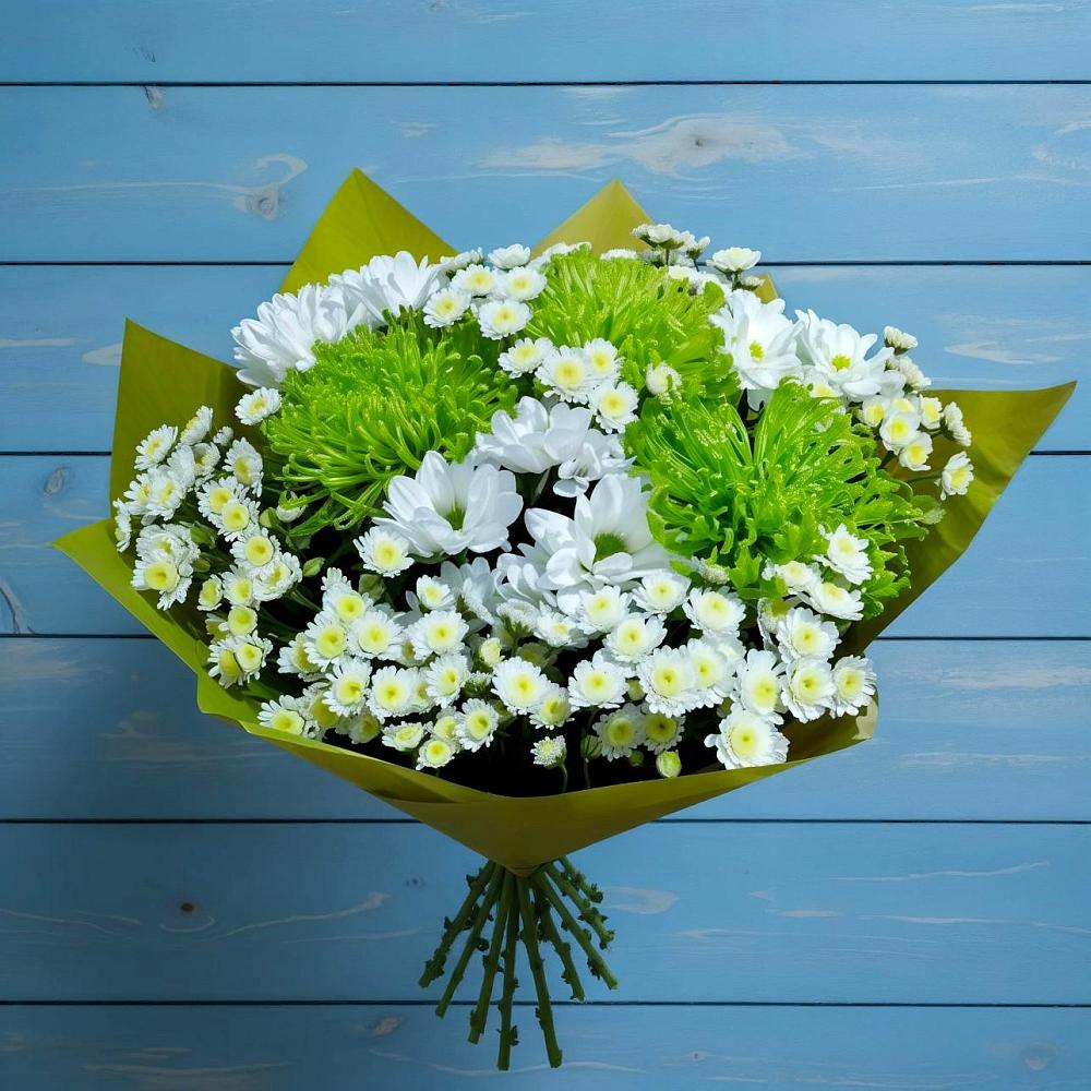 Букет цветов из: Хризантемы в Кукарино