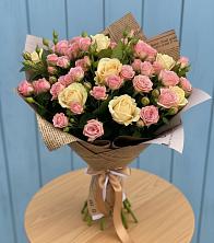 Букет цветов из:  Розы в Кукарино