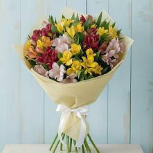 Букет цветов из:  Альстромерии в Кукарино