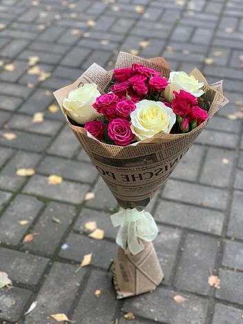 Букет цветов из: Розы в Кукарино