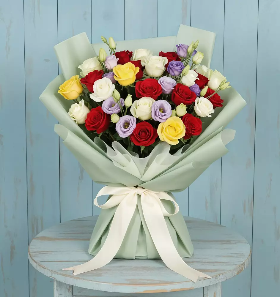 Букет цветов из: Розы в Кукарино