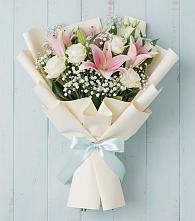 Букет цветов из:  Лилии в Кукарино