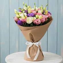 Букет цветов из:  Лизиантусы в Кукарино