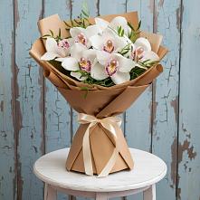 Букет цветов из:  Орхидеи и Розы #REPLACE_PRED# Кукарино